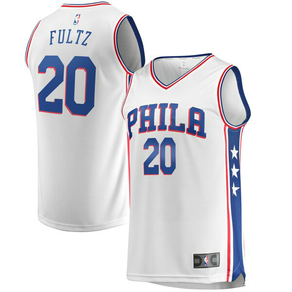Maillot Philadelphia 76ers Homme Markelle Fultz 20 Association Edition Blanc